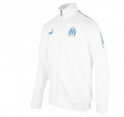 Veste OLympique marseille Culture Blanc